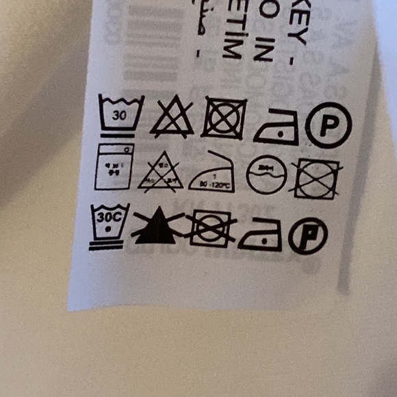 NWT. Zara White Cut-Out Mini Dress. Size M. - Picture 6 of 6